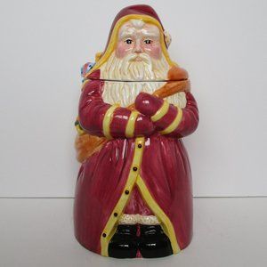 Father Christmas cookie jar